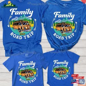 Family Road Trip Shirt 2023 Matching Vacation Sweatshirt Classic