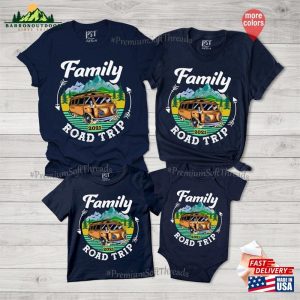 Family Road Trip Shirt 2023 Matching Vacation Sweatshirt Classic 3