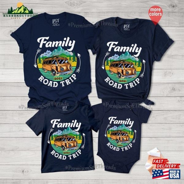 Family Road Trip Shirt 2023 Matching Vacation Sweatshirt Classic