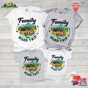 Family Road Trip Shirt 2023 Matching Vacation Sweatshirt Classic 4