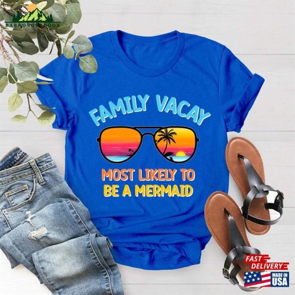 Family Travel Matching Shirt Vacation T-Shirt Unisex