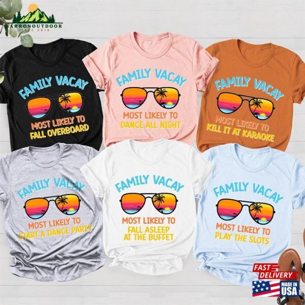 Family Travel Matching Shirt Vacation T-Shirt Unisex