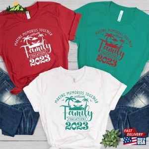 Family Trip 2023 Custom Vacation Shirts Beach T Shirt Classic Unisex 3