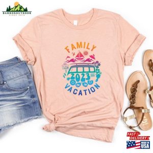 Family Vacation 2023 Camping Shirt Custom T-Shirt Hoodie