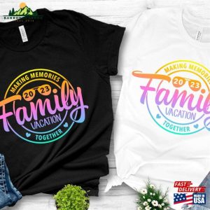 Family Vacation 2023 Making Memories Together Shirt Cruise Shirts Holiday Unisex Hoodie