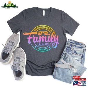 Family Vacation 2023 Making Memories Together Shirt Cruise Shirts Holiday Unisex Hoodie 3