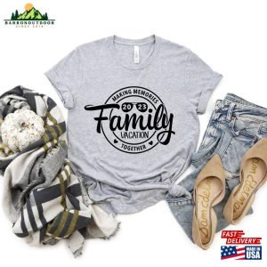 Family Vacation 2023 Making Memories Together Shirt Cruise Shirts Holiday Unisex Hoodie 4