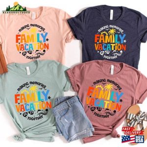 Family Vacation 2023 Making Memories Together Shirt Shirts Funny Travel T Shirt Unisex 3