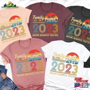 Family Vacation 2023 Making Memories Together Shirt Trip Cruise Classic Hoodie