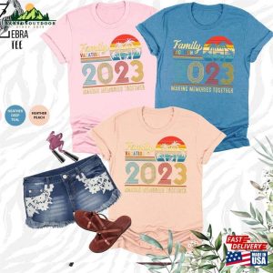 Family Vacation 2023 Making Memories Together Shirt Trip Cruise Classic Hoodie 3