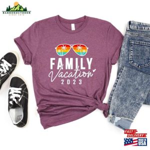 Family Vacation 2023 Shirt Holiday Summer Tee Classic Sweatshirt 3