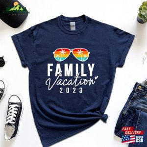 Family Vacation 2023 Shirt Holiday Summer Tee Classic Sweatshirt 4