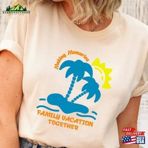 Family Vacation 2023 Shirt Matching T-Shirts For Women Hoodie Sweatshirt