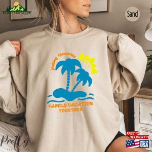 Family Vacation 2023 Shirt Matching T Shirts For Women Hoodie Sweatshirt 4