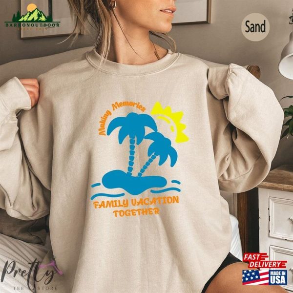 Family Vacation 2023 Shirt Matching T-Shirts For Women Hoodie Sweatshirt