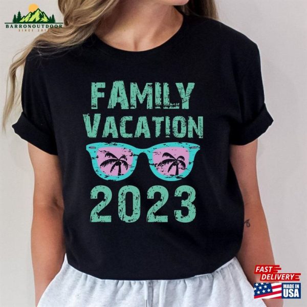 Family Vacation 2023 Shirt Tee Matching T-Shirt Classic