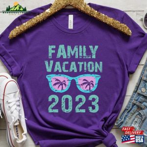 Family Vacation 2023 Shirt Tee Matching T Shirt Classic 4