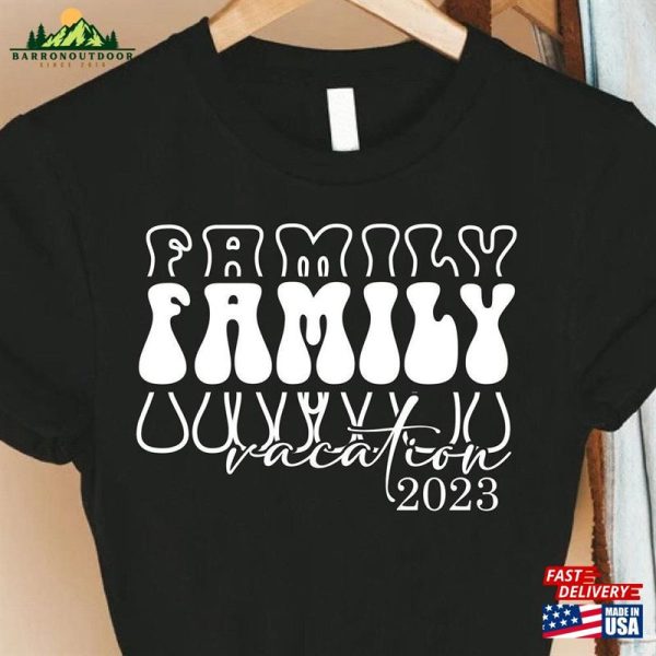 Family Vacation 2023 T-Shirt Tee Summer T-Shirts Unisex Classic