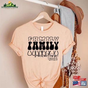 Family Vacation 2023 T-Shirt Tee Summer T-Shirts Unisex Classic