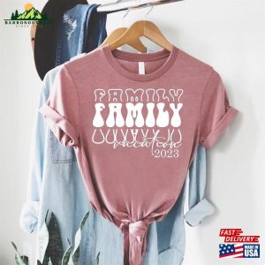 Family Vacation 2023 T Shirt Tee Summer T Shirts Unisex Classic 3