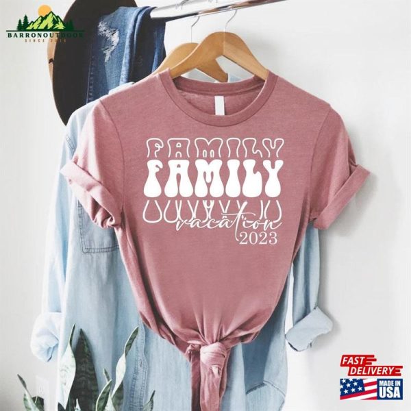 Family Vacation 2023 T-Shirt Tee Summer T-Shirts Unisex Classic