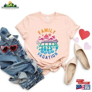 Family Vacation Camping Shirt Custom 2023 Classic T-Shirt