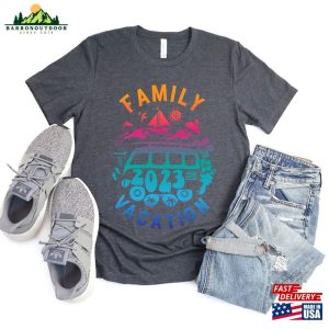 Family Vacation Camping Shirt Custom 2023 Classic T Shirt 3