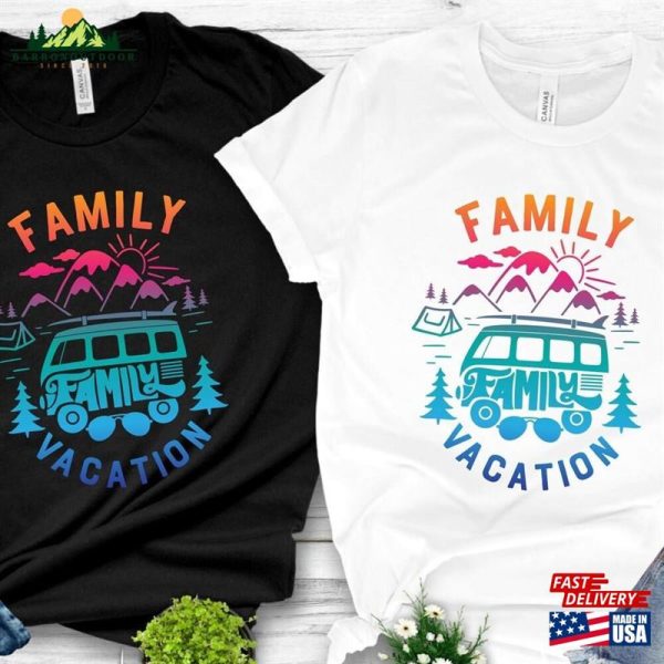 Family Vacation Camping Shirt Custom 2023 T-Shirt Hoodie