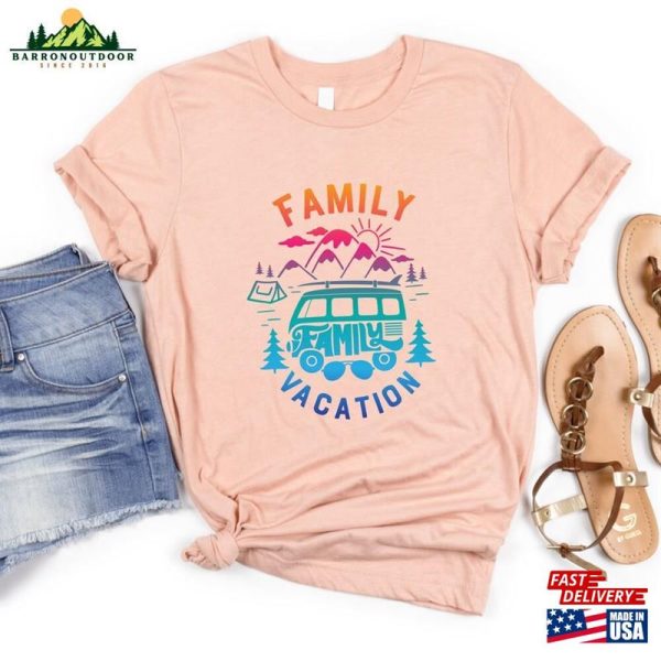 Family Vacation Camping Shirt Custom 2023 T-Shirt Hoodie