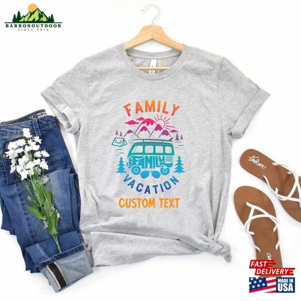 Family Vacation Camping Shirt Custom 2023 T-Shirt Hoodie