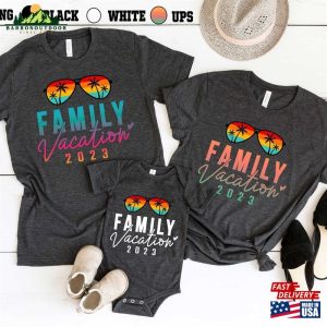 Family Vacation Making Memories Together 2023 4 Different Color Options Cruise Shirt Classic Sweatshirt 3