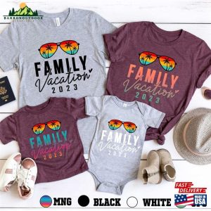 Family Vacation Making Memories Together 2023 4 Different Color Options Cruise Shirt Classic Sweatshirt 4