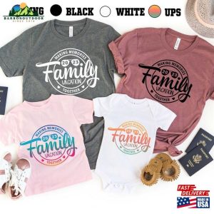 Family Vacation Making Memories Together 2023 Cruise Shirt Summer With Unisex Sweatshirt 3