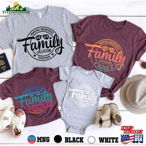 Family Vacation Making Memories Together 2023 Cruise Shirt Summer With Unisex Sweatshirt 4