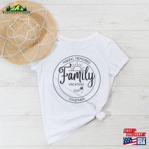 Family Vacation Making Memories Together 2023 Premium Unisex Crewneck T-Shirt