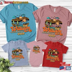 Family Vacation Shirt Jackson Hole National Park Hiking Tee Sweatshirt Unisex