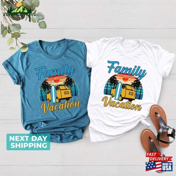 Family Vacation Shirt Summer Matching Trip Classic T-Shirt