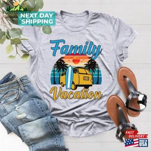 Family Vacation Shirt Summer Matching Trip Classic T Shirt 4