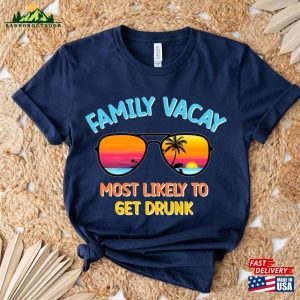 Family Vacation Shirt Travel Matching T-Shirt Classic Unisex