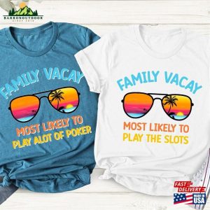 Family Vacation Shirt Travel Matching T-Shirt Hoodie Classic