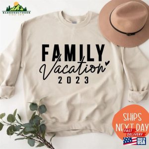 Family Vacation Sweater 2023 Tees Matching T-Shirts Classic Unisex