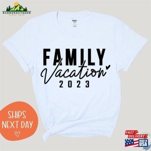 Family Vacation Sweater 2023 Tees Matching T Shirts Classic Unisex 3