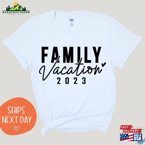 Family Vacation Sweater 2023 Tees Matching T-Shirts Classic Unisex