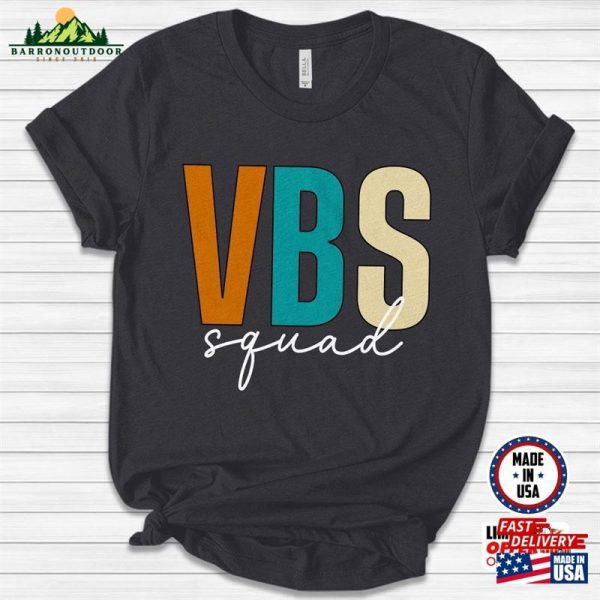 Family Vbs Squad Shirt Vacation Bible School Matching Summer Kids Sweatshirt Unisex