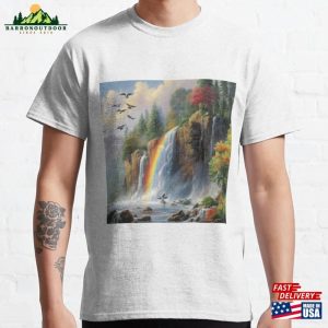 Fantasy Waterfall Classic T-Shirt Hoodie