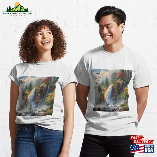 Fantasy Waterfall Classic T-Shirt Hoodie