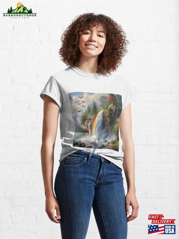 Fantasy Waterfall Classic T-Shirt Hoodie