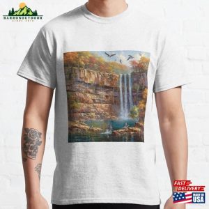 Fantasy Waterfall Classic T-Shirt Unisex Sweatshirt