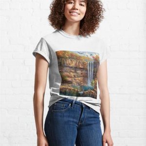 Fantasy Waterfall Classic T Shirt Unisex Sweatshirt 4