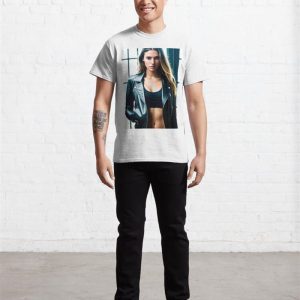 Fashion Modern Art Portrait Of A Beautiful Woman Wall Unisex Hoodie 3